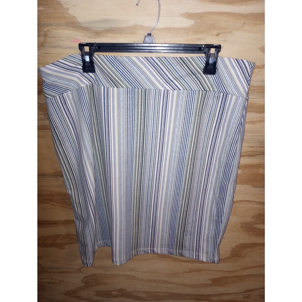 Women's Soho Striped Skirt‎ XL Pencil